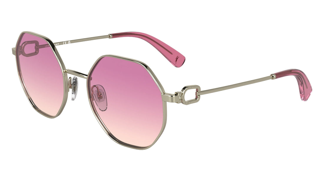 Translation missing: es.seo.product.type.gafas-de-sol longchamp lo179s 718 dorado round femenino talla 52mm - Translation missing: es.seo.product.alt.imagen-secundaria