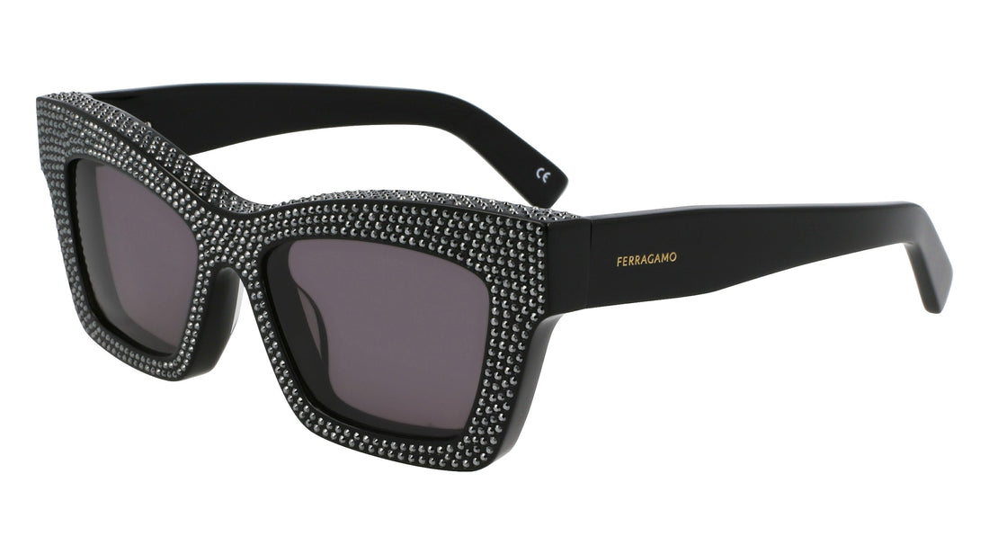 Translation missing: es.seo.product.type.gafas-de-sol ferragamo sf2045sr 001 negro rectangular femenino talla 52mm - Translation missing: es.seo.product.alt.imagen-secundaria