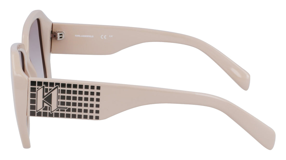 Translation missing: es.seo.product.type.gafas-de-sol karl lagerfeld kl6140s 102 blanco rectangular femenino talla 53mm - Translation missing: es.seo.product.alt.imagen-secundaria