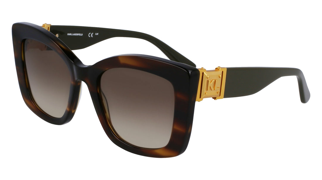 Translation missing: es.seo.product.type.gafas-de-sol karl lagerfeld kl6139s 212 marron rectangular femenino talla 53mm - Translation missing: es.seo.product.alt.imagen-secundaria
