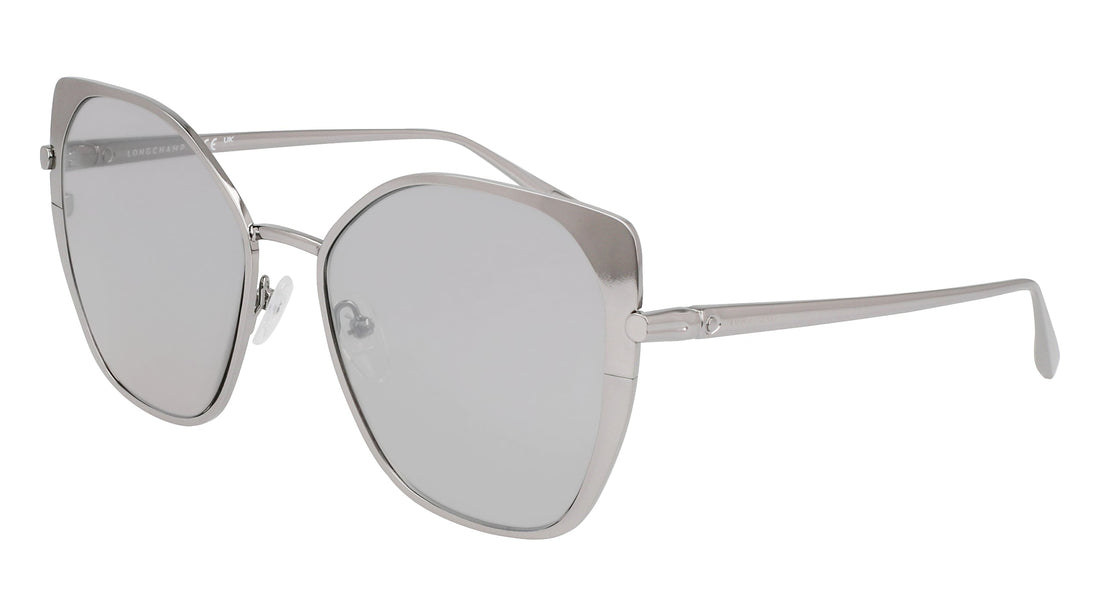 Translation missing: es.seo.product.type.gafas-de-sol longchamp lo175s 040 plateado rectangular femenino talla 56mm - Translation missing: es.seo.product.alt.imagen-secundaria