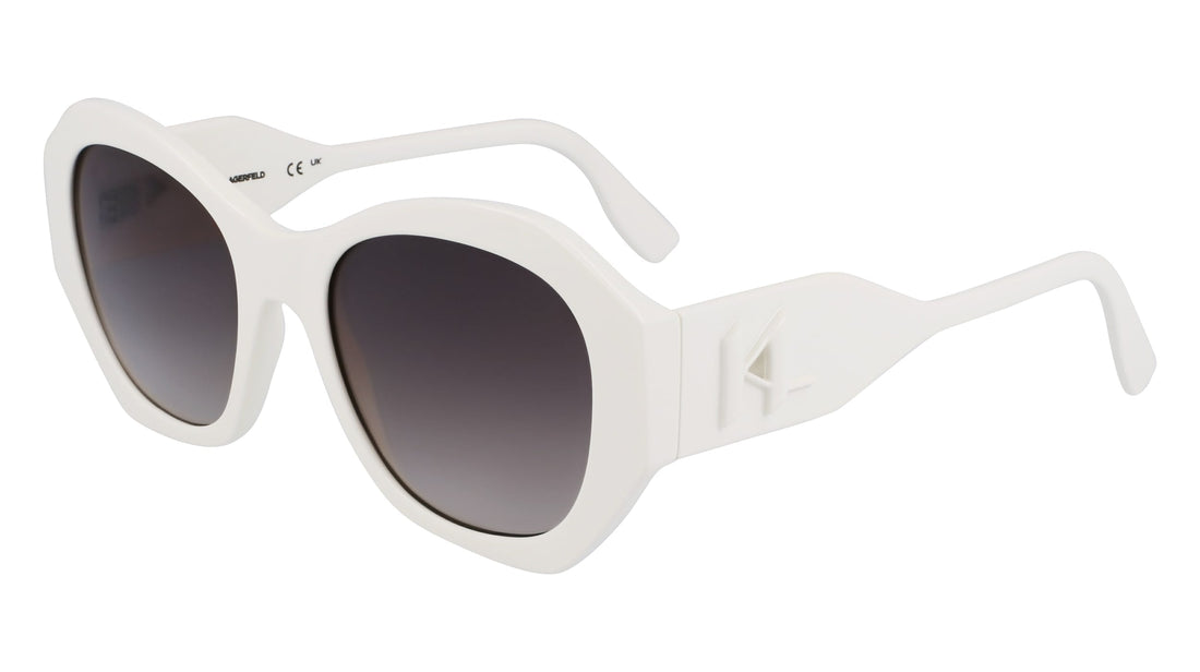 Translation missing: es.seo.product.type.gafas-de-sol karl lagerfeld kl6146s 105 blanco rectangular femenino talla 54mm - Translation missing: es.seo.product.alt.imagen-secundaria