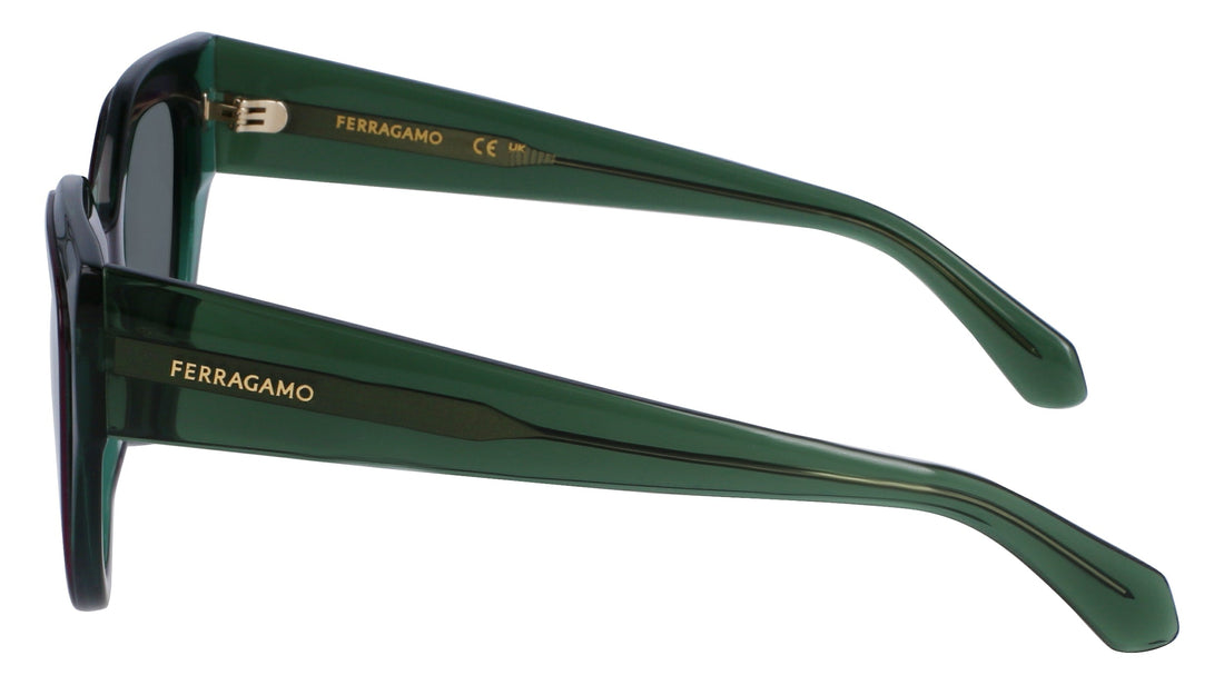 Translation missing: es.seo.product.type.gafas-de-sol ferragamo sf2004s 318 verde cat eye femenino talla 53mm - Translation missing: es.seo.product.alt.imagen-principal