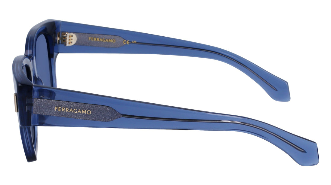 Translation missing: es.seo.product.type.gafas-de-sol ferragamo sf2010s 432 azul square masculino talla 52mm - Translation missing: es.seo.product.alt.imagen-secundaria