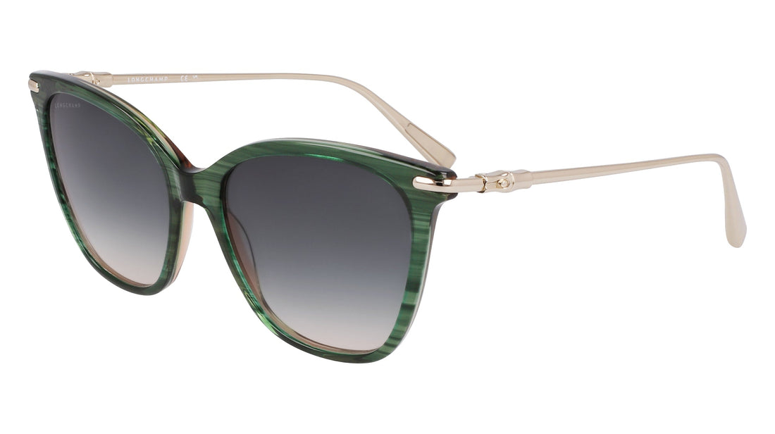 Translation missing: es.seo.product.type.gafas-de-sol longchamp lo757s 308 verde rectangular femenino talla 55mm - Translation missing: es.seo.product.alt.imagen-principal