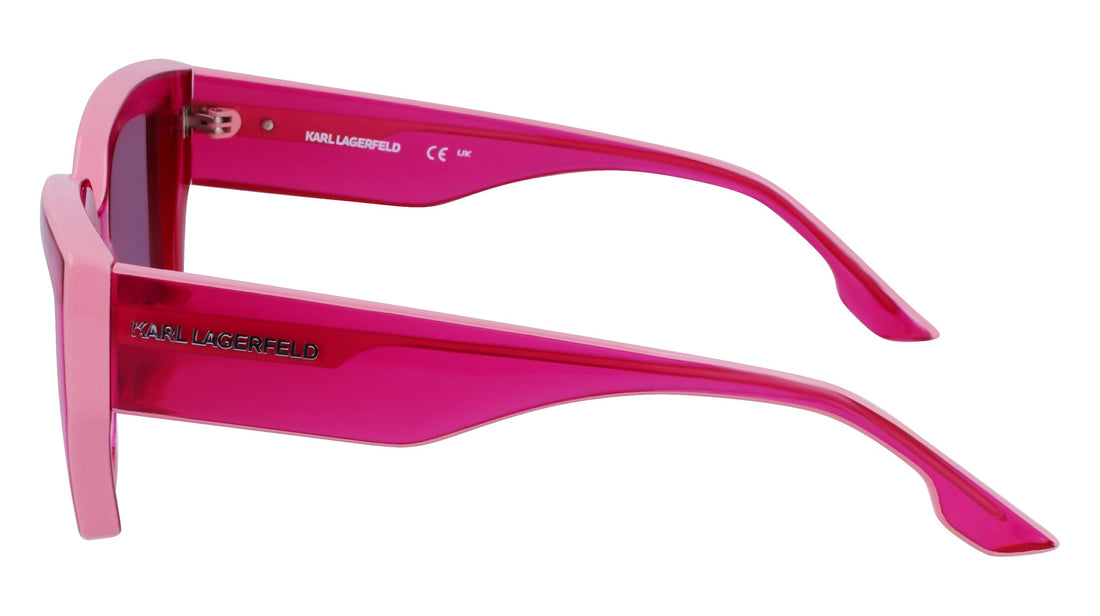 Translation missing: es.seo.product.type.gafas-de-sol karl lagerfeld kl6143s 650 rosa rectangular femenino talla 53mm - Translation missing: es.seo.product.alt.imagen-secundaria