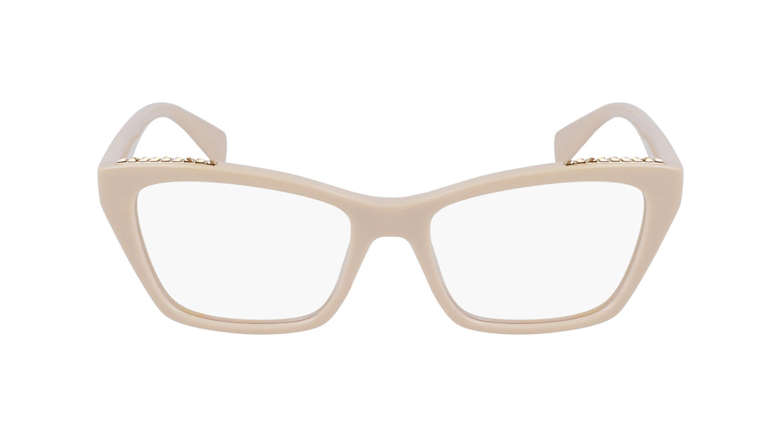 Translation missing: es.seo.product.type.gafas-graduadas liu jo lj2799r 264 beige rectangular femenino talla 52mm - Translation missing: es.seo.product.alt.imagen-principal