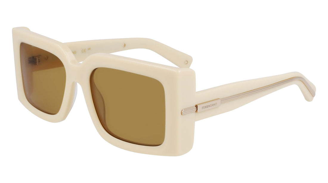 Translation missing: es.seo.product.type.gafas-de-sol ferragamo sf2032s 255 beige rectangular femenino talla 55mm - Translation missing: es.seo.product.alt.imagen-secundaria