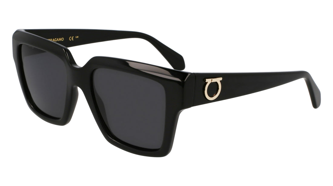 Translation missing: es.seo.product.type.gafas-de-sol ferragamo sf2014s 001 negro rectangular femenino talla 54mm - Translation missing: es.seo.product.alt.imagen-secundaria