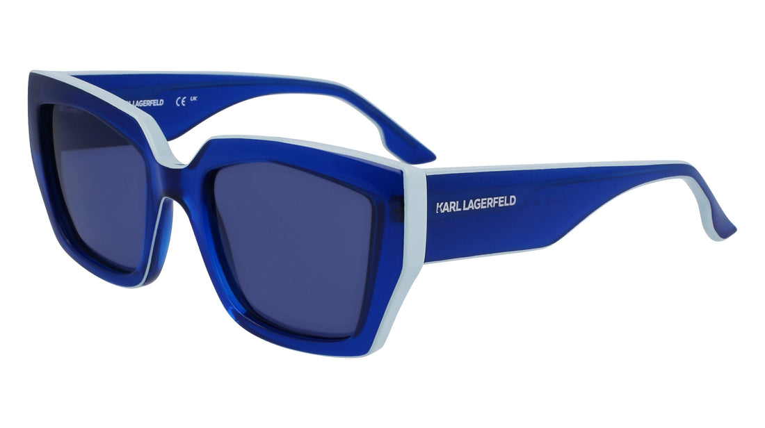 Translation missing: es.seo.product.type.gafas-de-sol karl lagerfeld kl6143s 400 azul rectangular femenino talla 53mm - Translation missing: es.seo.product.alt.imagen-secundaria
