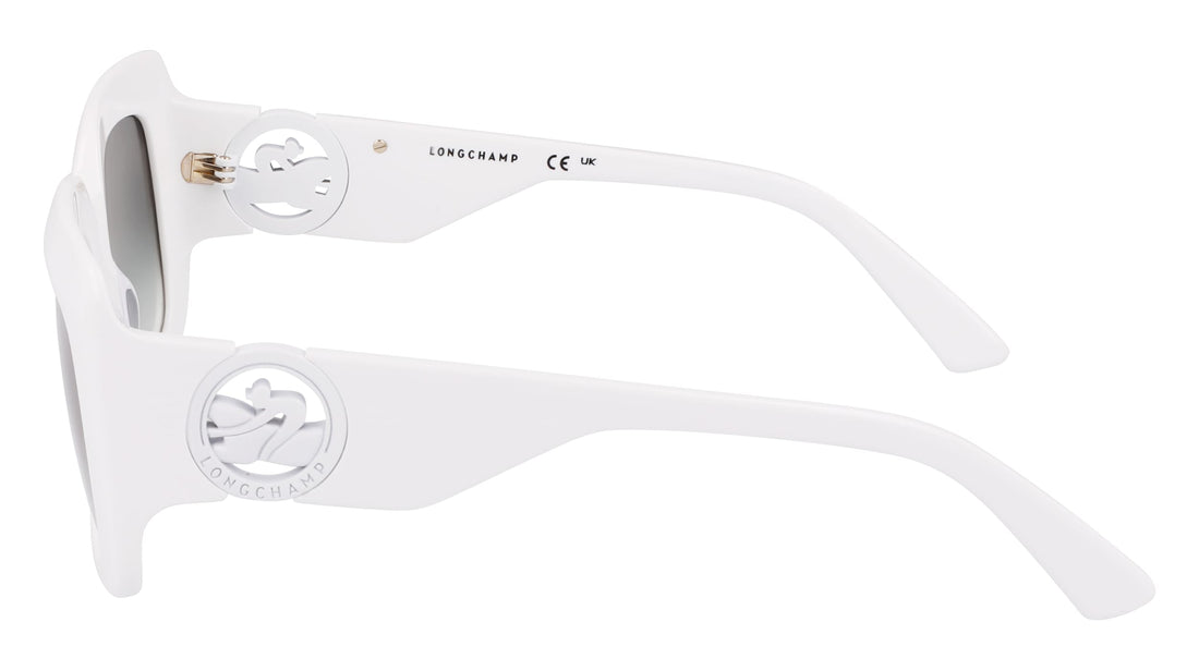 Translation missing: es.seo.product.type.gafas-de-sol longchamp lo753s 109 blanco rectangular femenino talla 51mm - Translation missing: es.seo.product.alt.imagen-secundaria