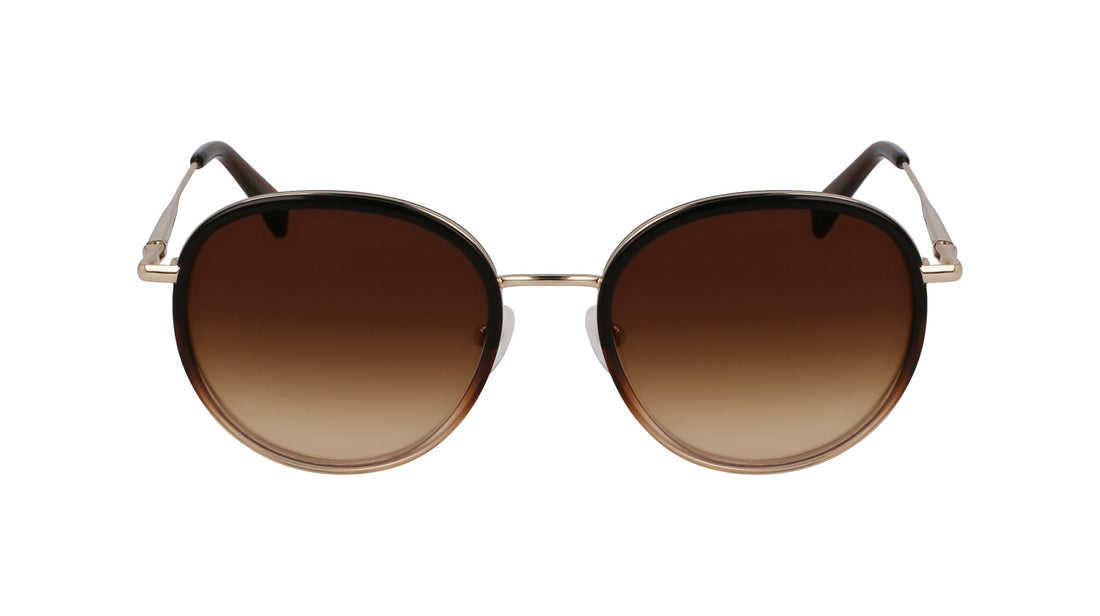 Translation missing: es.seo.product.type.gafas-de-sol longchamp lo176s 727 dorado round femenino talla 52mm - Translation missing: es.seo.product.alt.imagen-principal