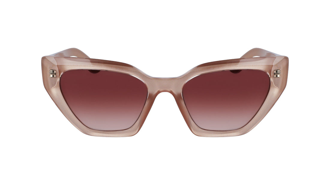 Translation missing: es.seo.product.type.gafas-de-sol karl lagerfeld kl6145s 278 beige cat eye femenino talla 54mm - Translation missing: es.seo.product.alt.imagen-principal
