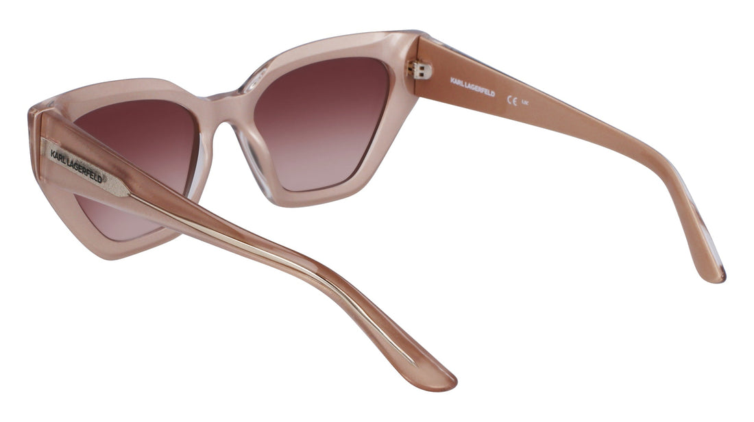 Translation missing: es.seo.product.type.gafas-de-sol karl lagerfeld kl6145s 278 beige cat eye femenino talla 54mm - Translation missing: es.seo.product.alt.imagen-secundaria