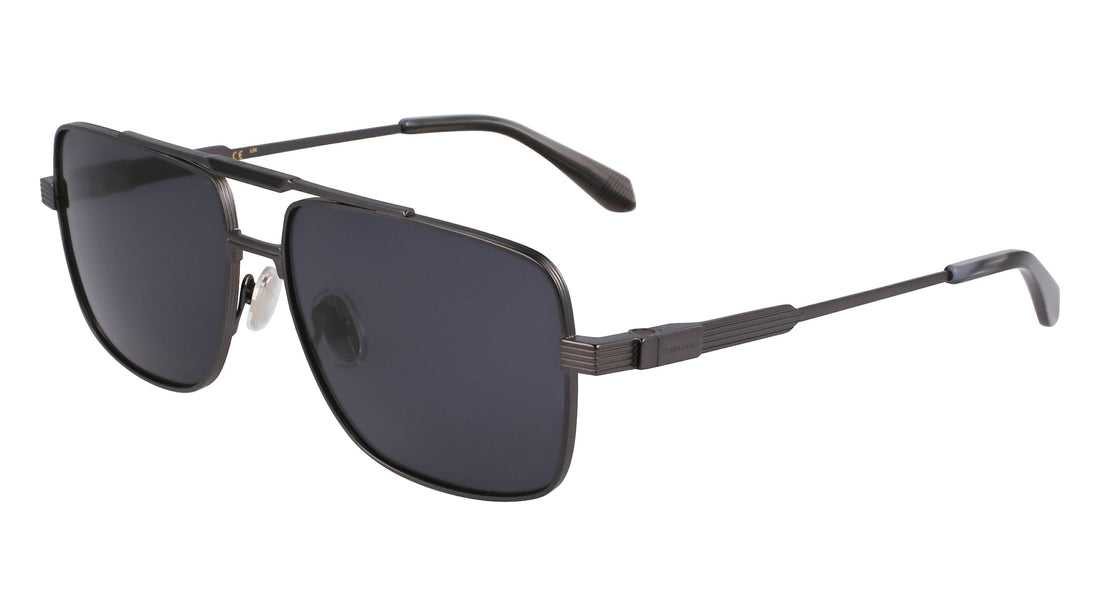 Translation missing: es.seo.product.type.gafas-de-sol ferragamo sf318s 018 plateado pilot masculino talla 60mm - Translation missing: es.seo.product.alt.imagen-secundaria