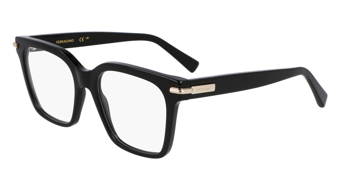 Translation missing: es.seo.product.type.gafas-graduadas ferragamo sf3009 001 negro femenino talla 52mm - Translation missing: es.seo.product.alt.imagen-secundaria