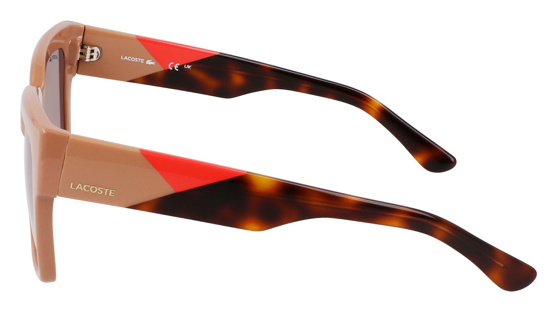 Translation missing: es.seo.product.type.gafas-de-sol lacoste l6033s 264 beige rectangular femenino talla 55mm - Translation missing: es.seo.product.alt.imagen-secundaria