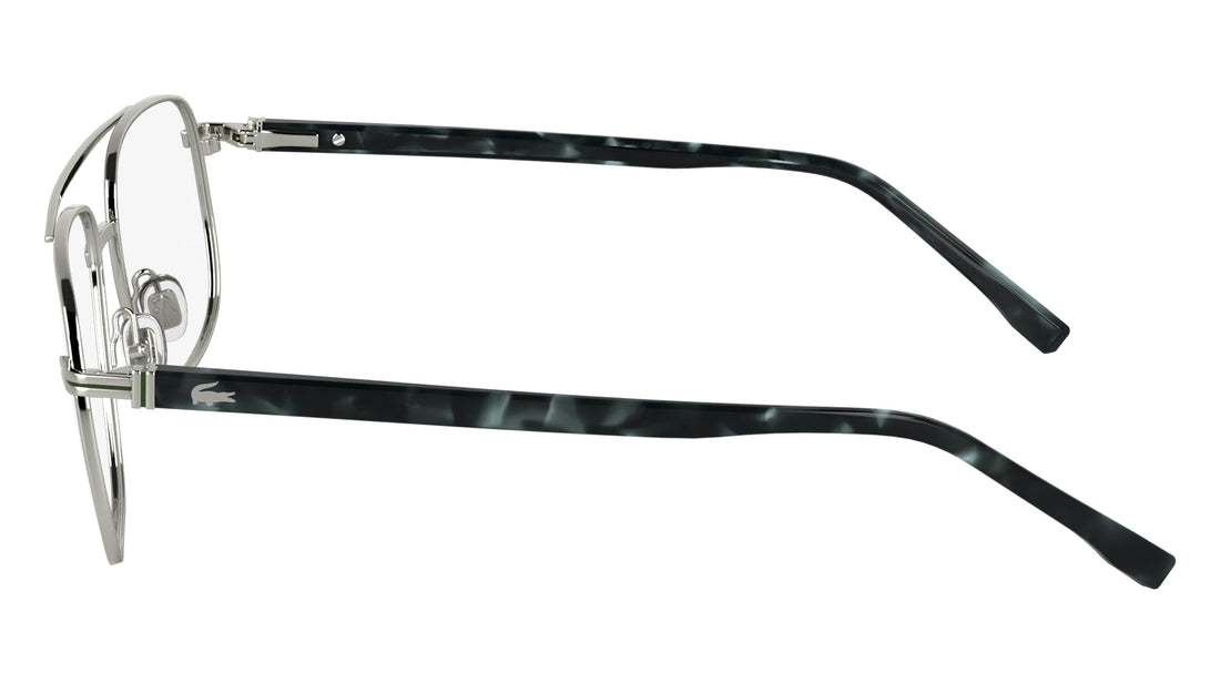 Translation missing: es.seo.product.type.gafas-graduadas lacoste l2302 045 plateado masculino talla 57mm - Translation missing: es.seo.product.alt.imagen-secundaria