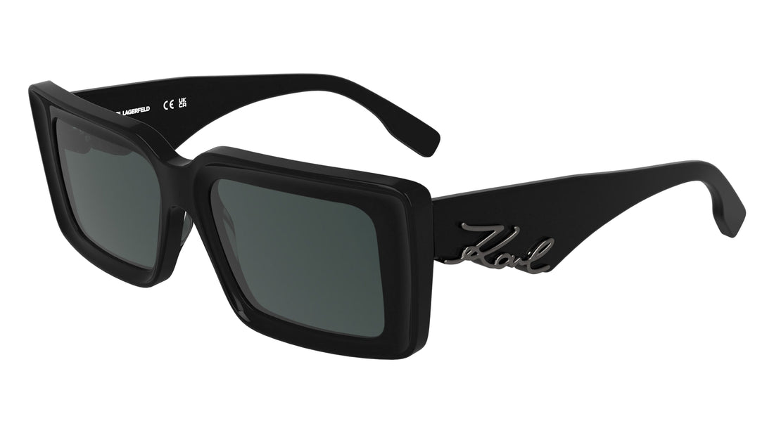 Translation missing: es.seo.product.type.gafas-de-sol karl lagerfeld kl6180s 001 negro rectangular femenino talla 53mm - Translation missing: es.seo.product.alt.imagen-principal