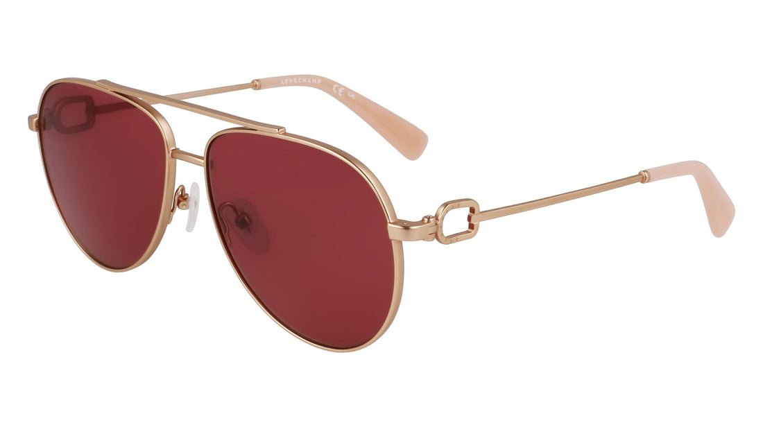 Translation missing: es.seo.product.type.gafas-de-sol longchamp lo178s 772 dorado pilot femenino talla 58mm - Translation missing: es.seo.product.alt.imagen-secundaria