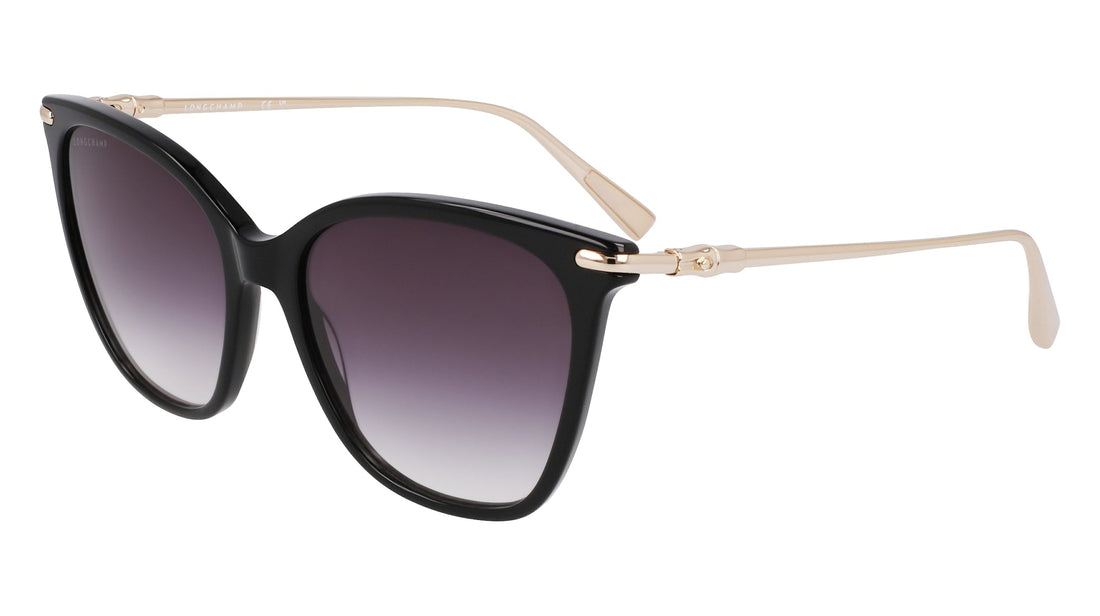 Translation missing: es.seo.product.type.gafas-de-sol longchamp lo757s 001 negro rectangular femenino talla 55mm - Translation missing: es.seo.product.alt.imagen-secundaria